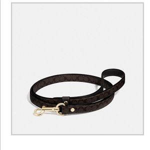 Coach small dog leash.